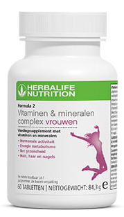 Formule 2 Multivitamine Complex Vrouw